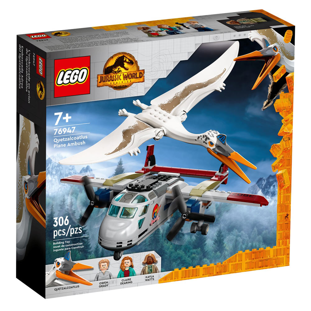 Set de construit LEGO® Jurassic World, Ambuscada Quetzalcoatlus, 306 piese