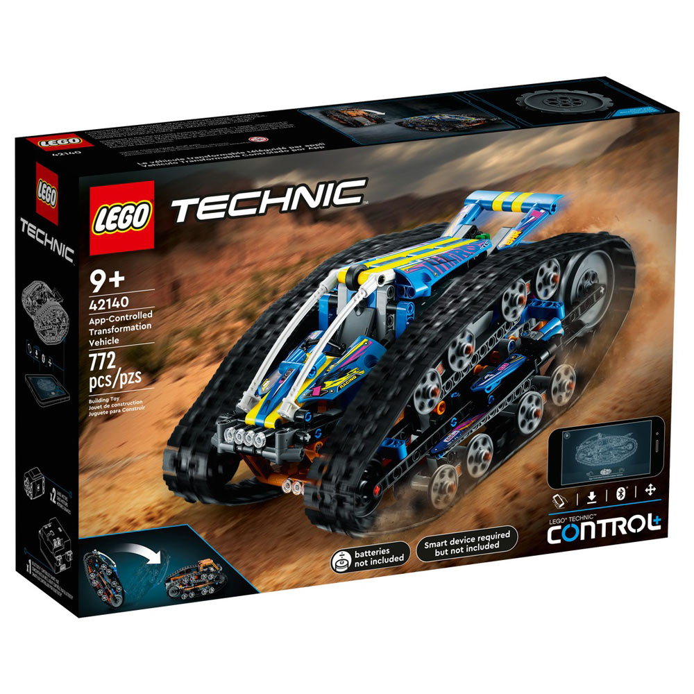 Set de construit LEGO® Technic, Masina Teleghidata cu Transformare, 772 piese