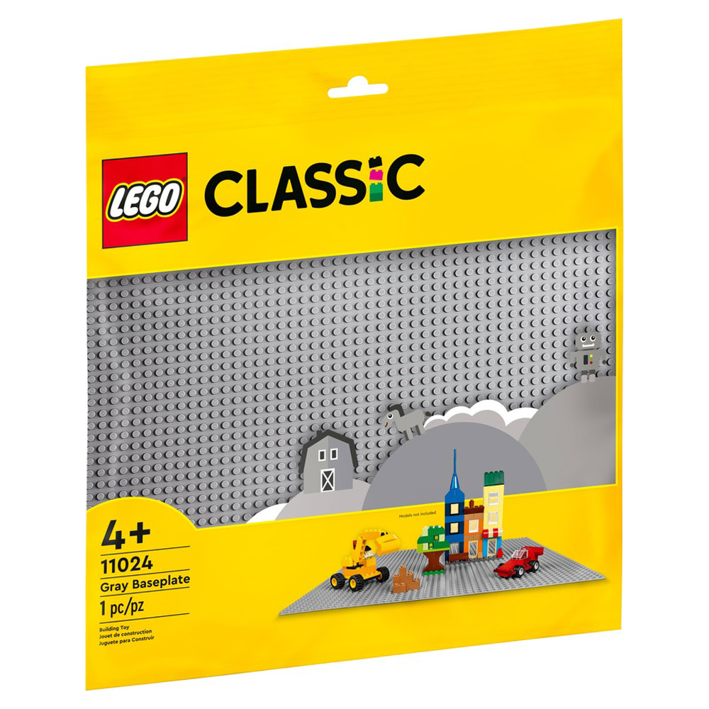 Set de construit LEGO® Classic, Placa de Baza Gri, 1r piese