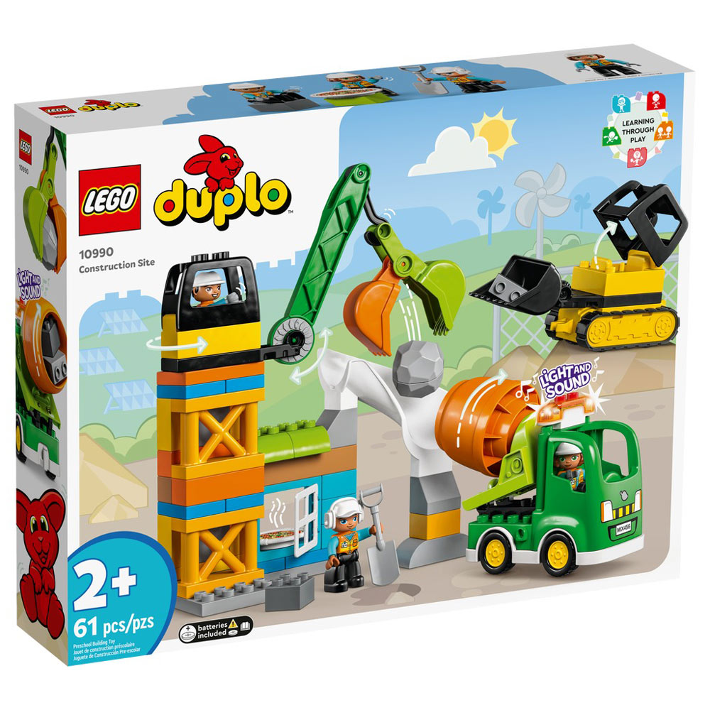 Set de construit LEGO® Duplo, Santier, 61 piese