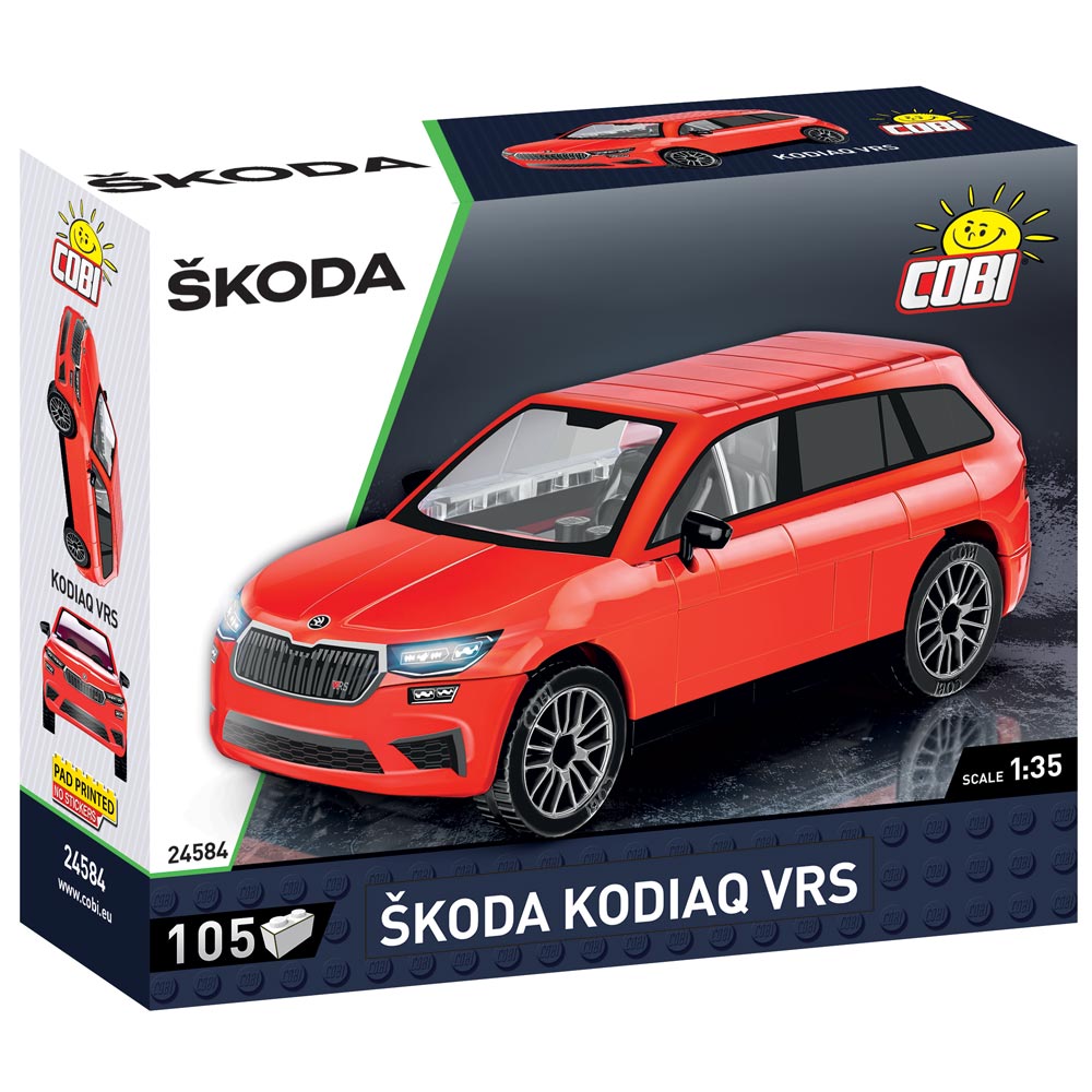 Set de construit Cobi Skoda Kodiak VRS, colectia Automobile Moderne, 24584, 105 piese