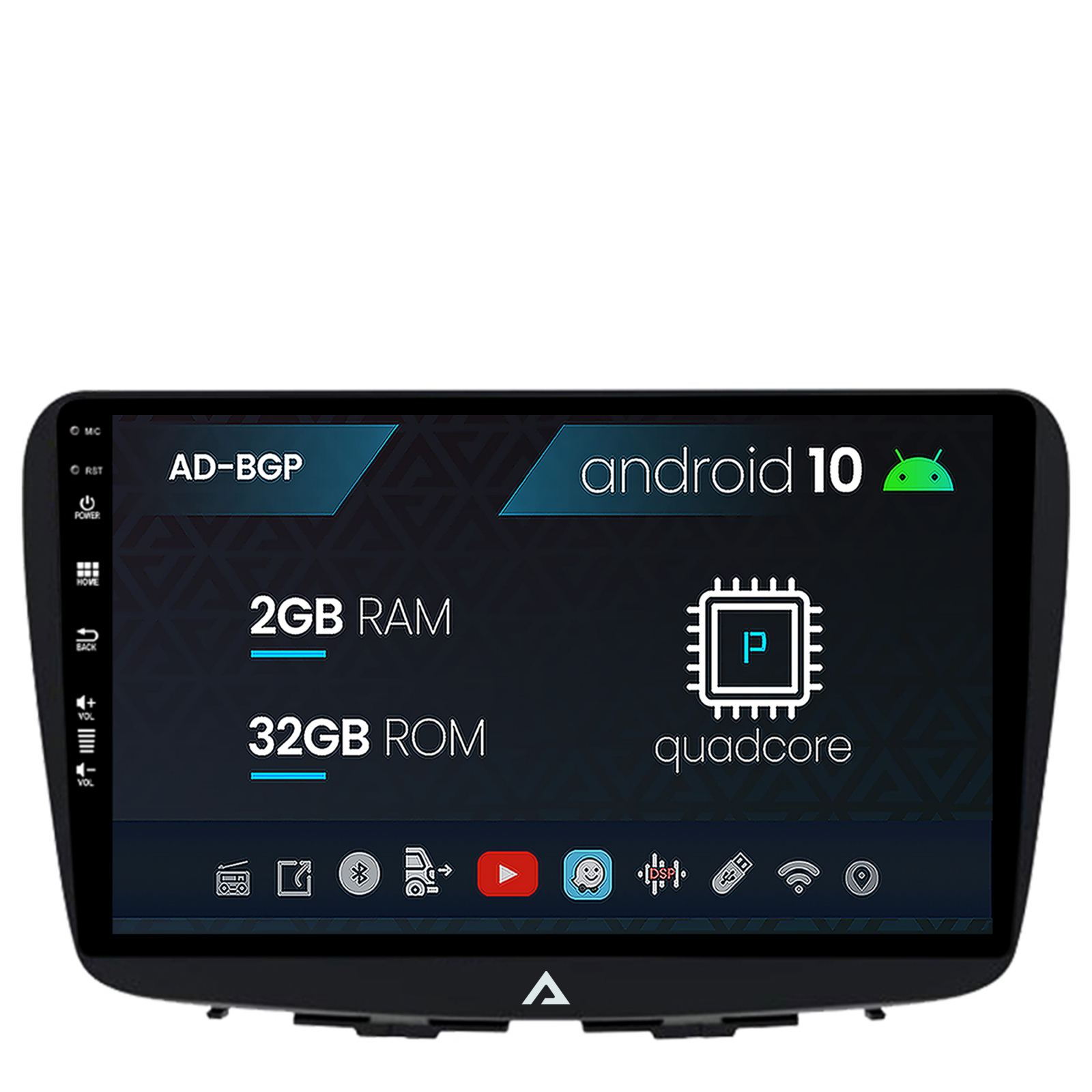 Navigatie Suzuki Baleno, Android 10, P-Quadcore / 2GB RAM + 32GB ROM, 9 Inch - AD-BGP9002+AD-BGRKIT310