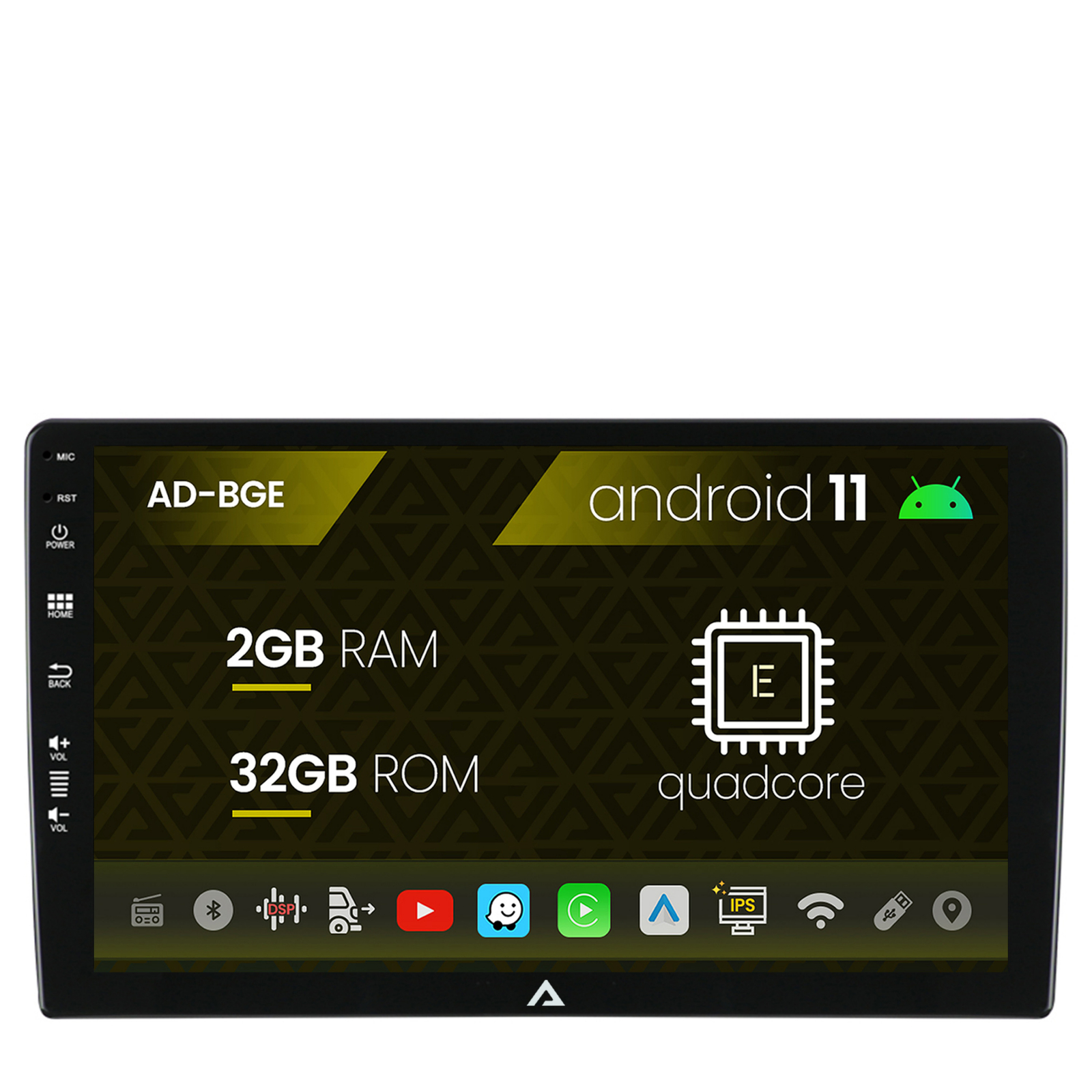Navigatie All-in-one Universala, Android 10, E-Quadcore / 2GB RAM + 32GB ROM, 10.1 Inch - AD-BGE10002