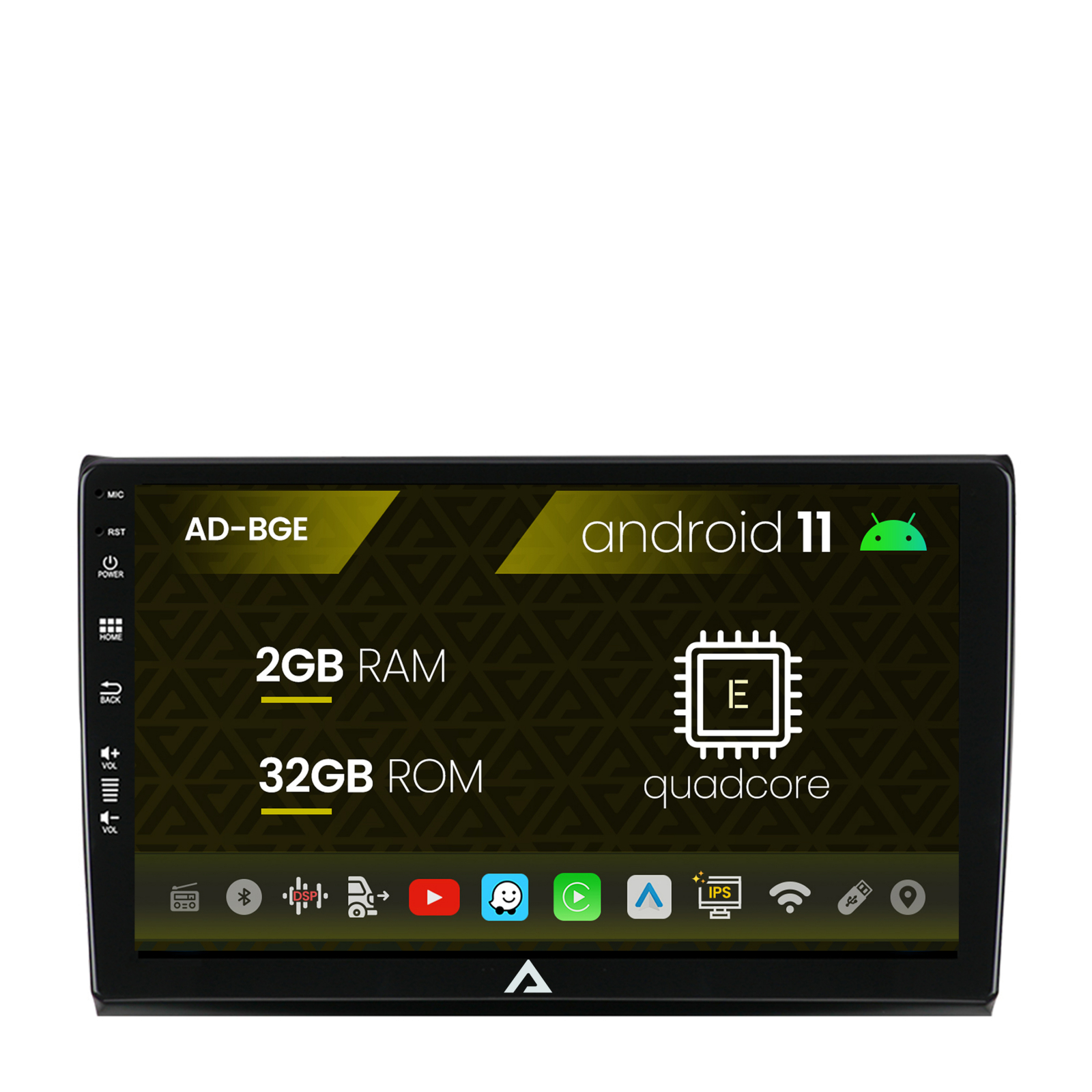Navigatie Fiat Bravo (2006-2014), Android 11, E-Quadcore / 2GB RAM + 32GB ROM, 9 Inch - AD-BGE9002+AD-BGRKIT356
