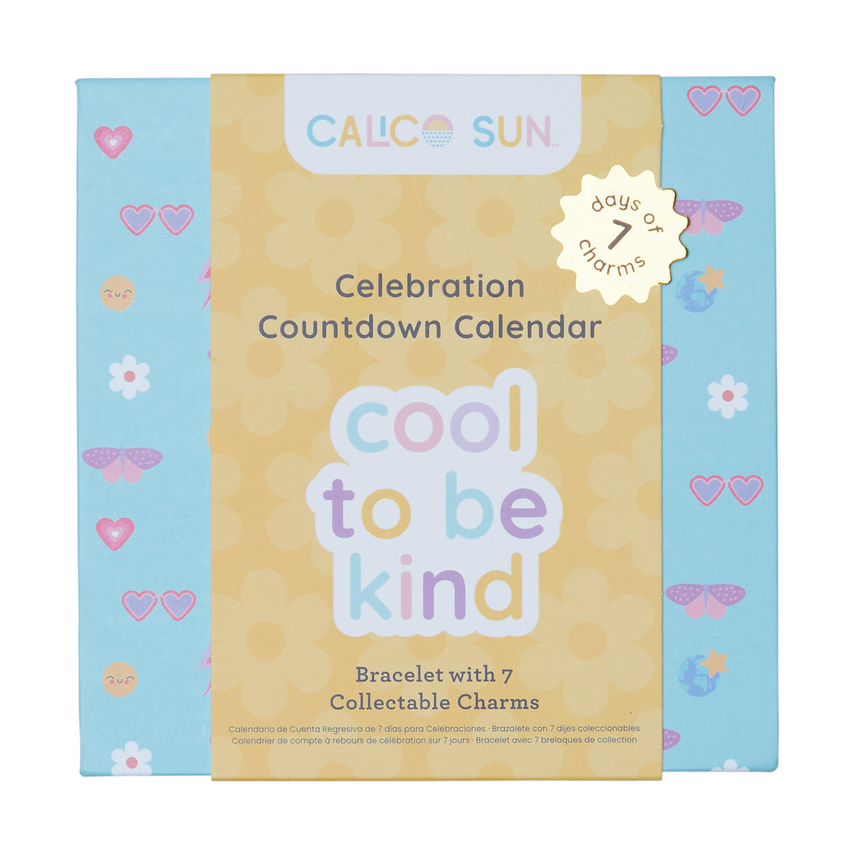 Set cadou bratara si charmuri - Calendar pentru sarbatorit evenimente - Cool To Be Kind