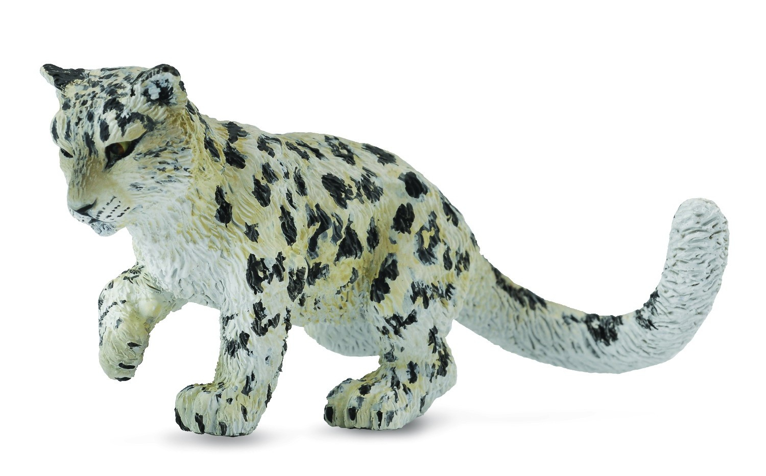 Pui Leopard de Zapada jucandu-se M - Animal figurina
