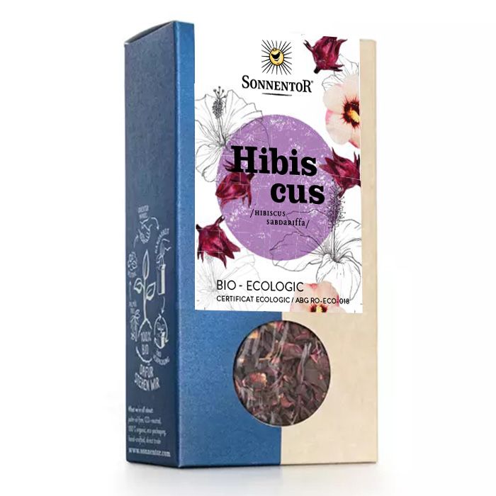 Ceai fructe hibiscus eco 80gr Sonnentor