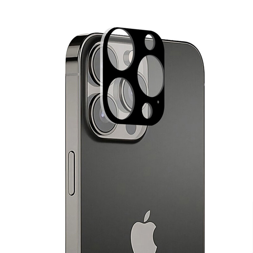 Folie Sticla Securizata Techsuit Full Camera Glass pentru iPhone 15 Pro Black