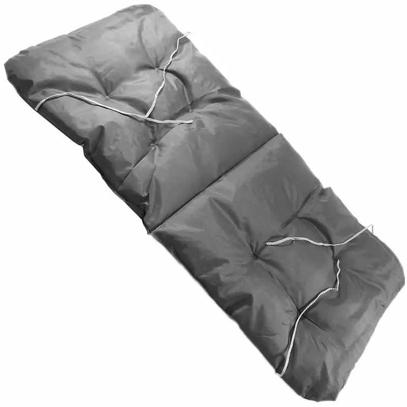 Perna confortabila pentru scaun de gradina 48x48 cm, Gonga® Gri