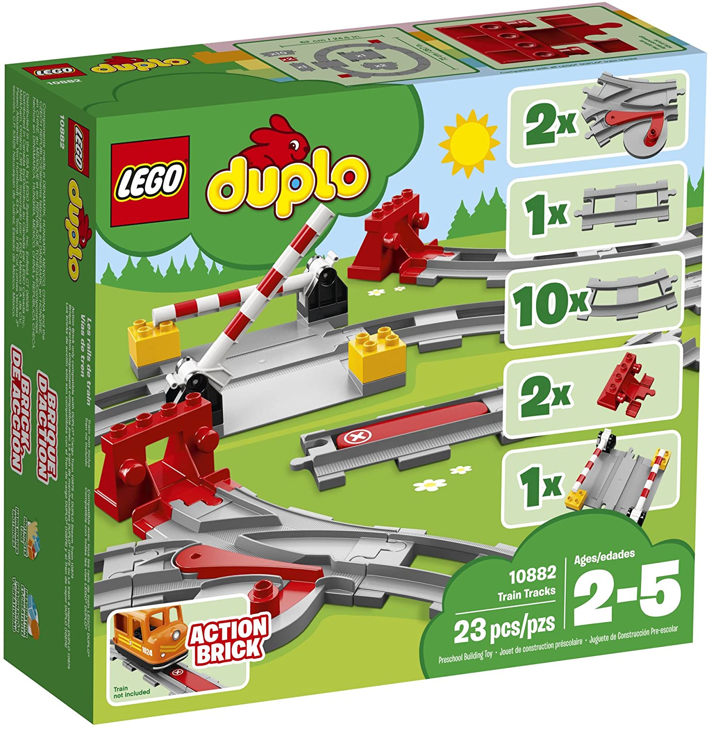 Lego Duplo Sine De Cale Ferata 10882