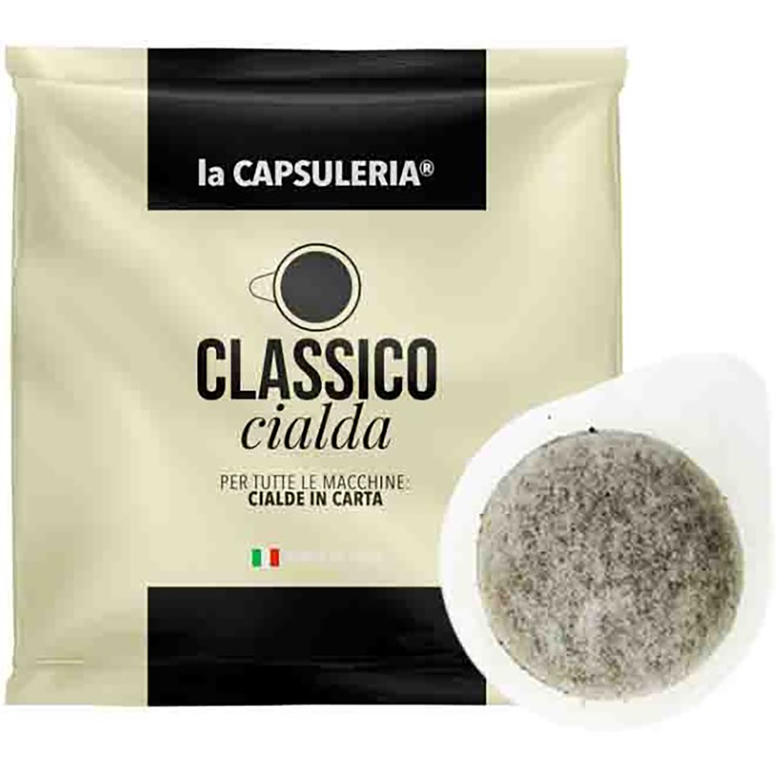 Cafea Classico, 10 paduri compatibile ESE44, La Capsuleria