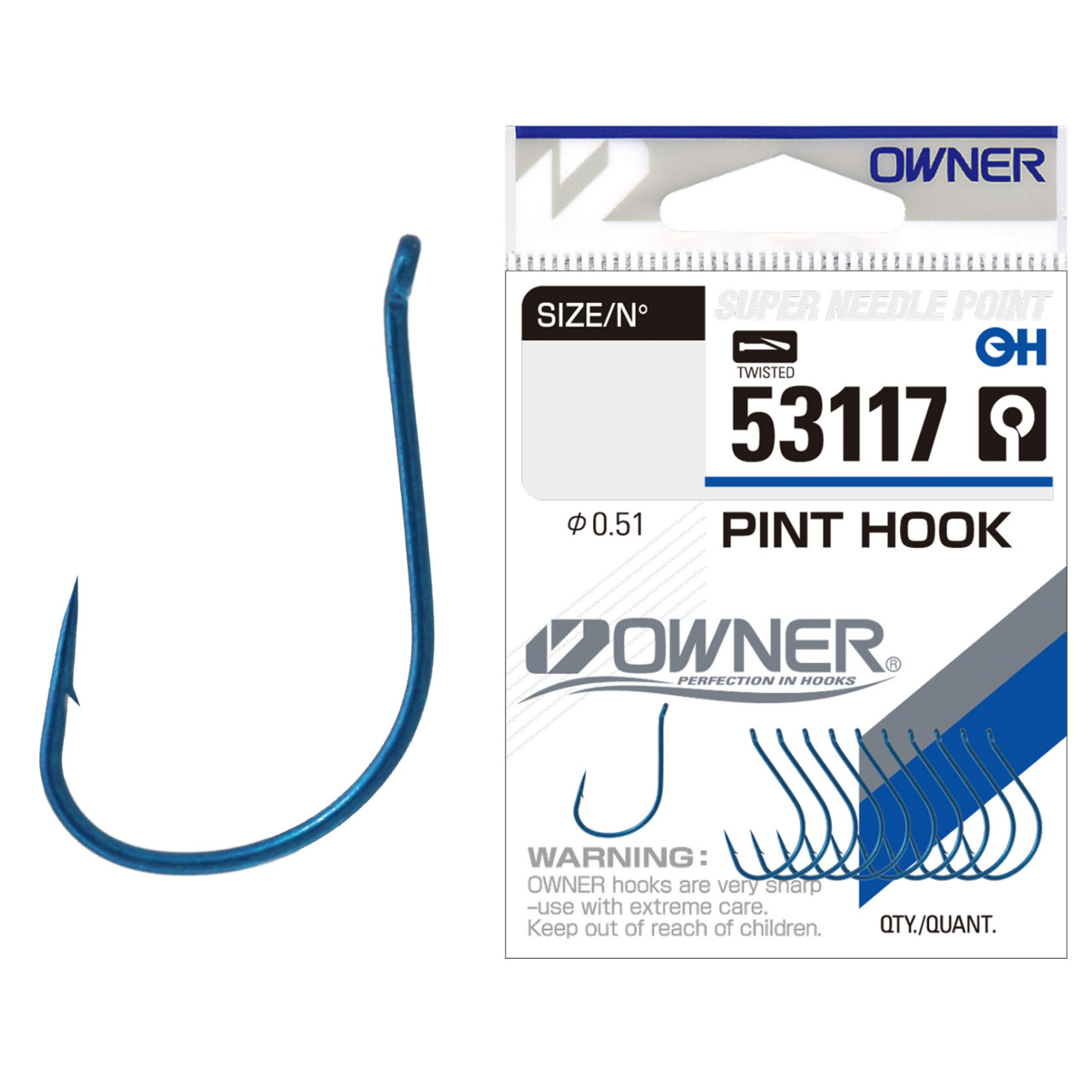 Carlig MMT Owner 53117 No.10 Pint Hook