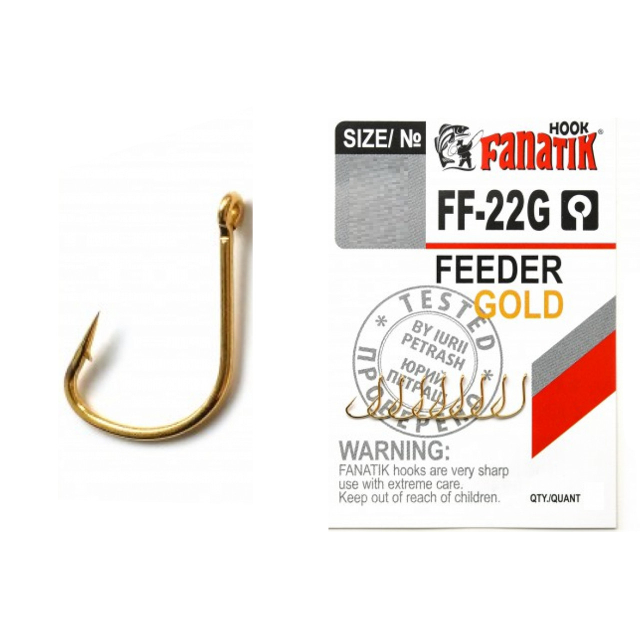 Carlig MMT Fanatik FF-22G No.5 Feeder Gold