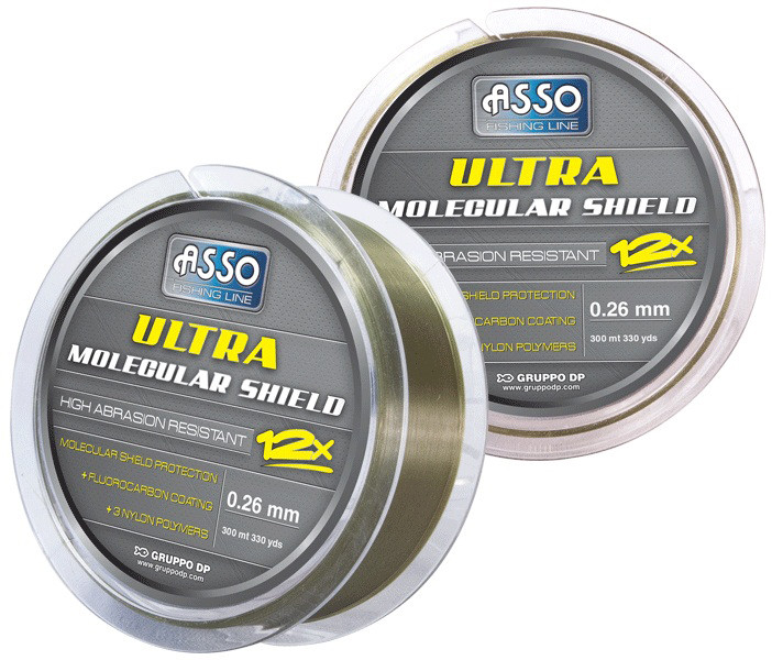 Fir MMT Asso Ultra Molecular Shield 0.26mm 8.70kg 150m Dark Green