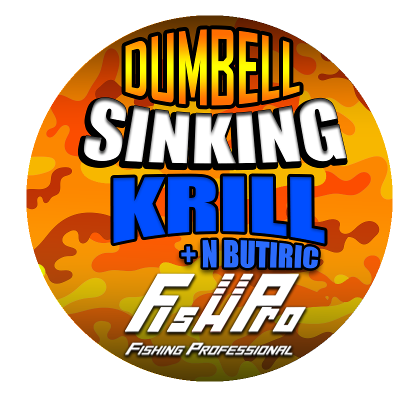 Dumbell FHP FishPro Sinking Krill -N Butiric 40G