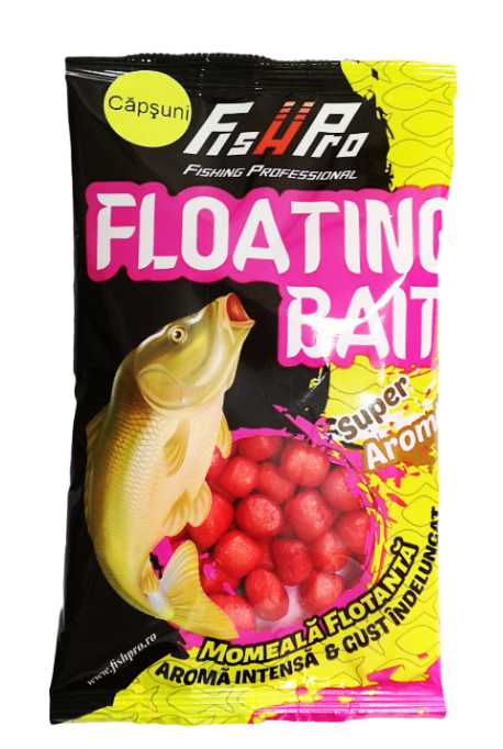 Puffi FHP FishPro Floating Bait 6-10Mm Capsuni 15G