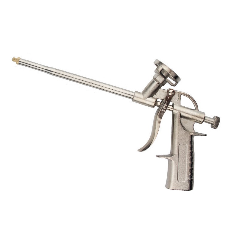 Pistol metallic profesional pentru spuma poliuretanica GC241 cu diuza din bronz si tija dintr-o bucata, durabil si usor de curatat