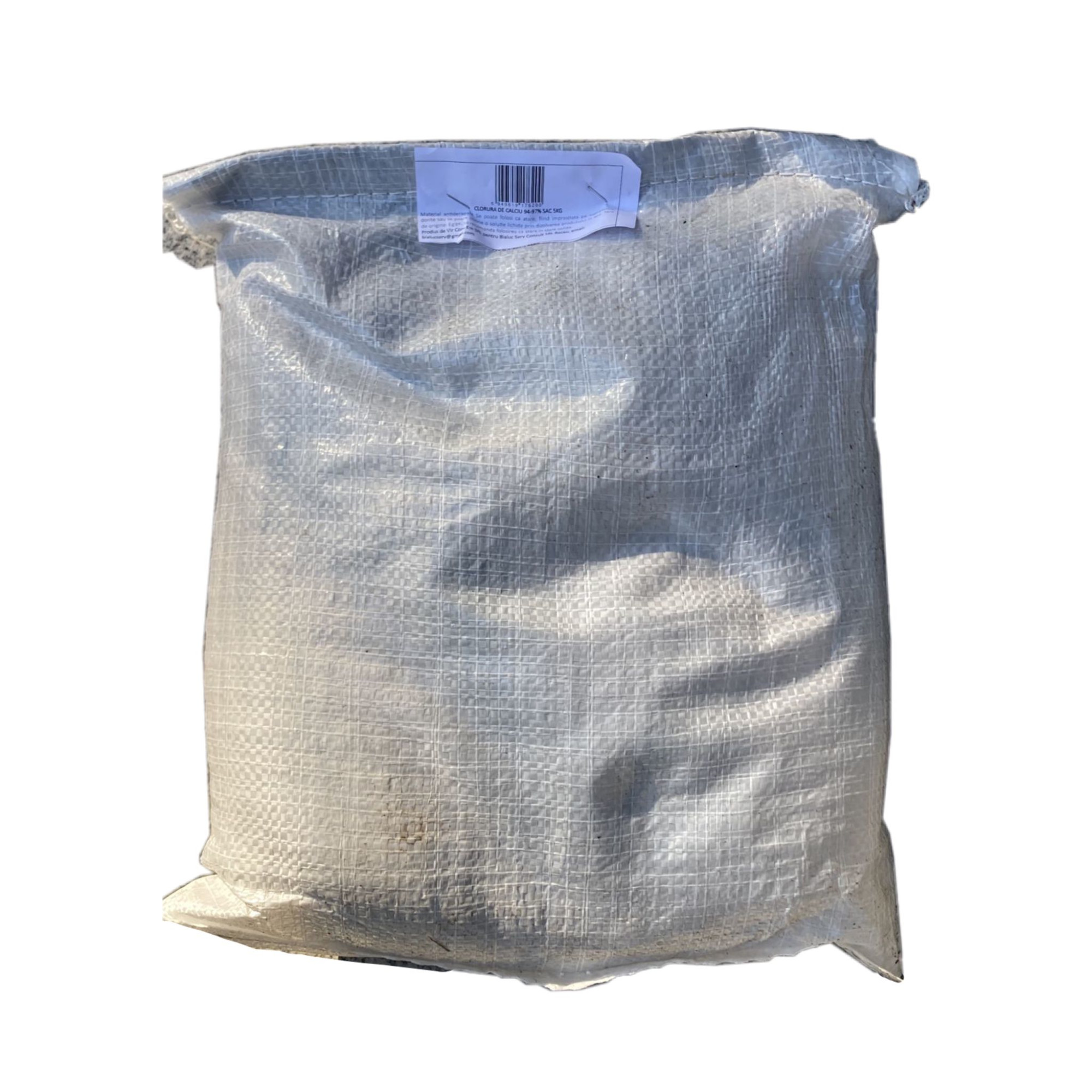 Clorura de calciu granule 94% - Agent deszapezire pentru prevenire combatere inghet 5kg/sac