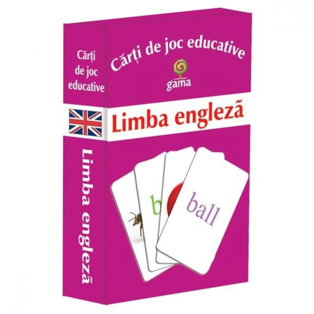 Carti de joc educative - Limba engleza