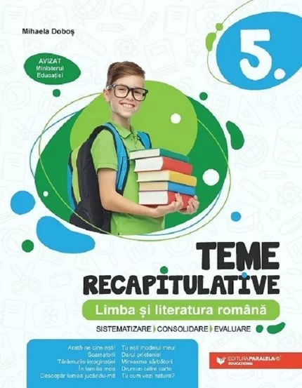 Limba si literatura romana Clasa 5 - Teme recapitulative Ed. II
