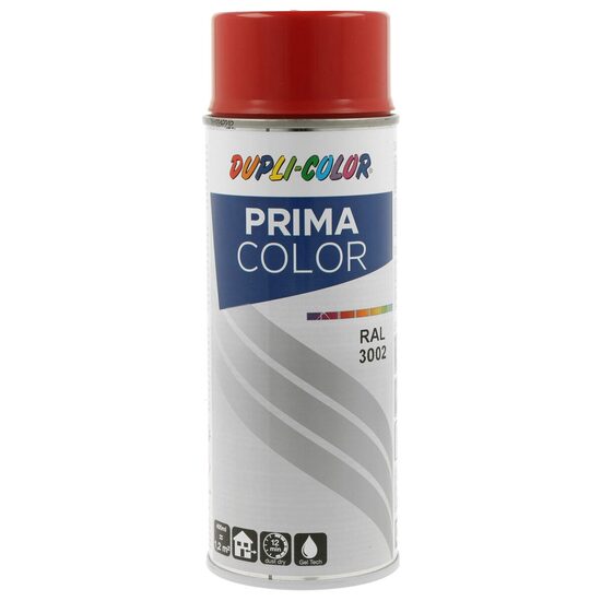 Vopsea spray acrilica DUPLI-COLOR PRIMA COLOR RAL3002 rosu carmin, 400ml
