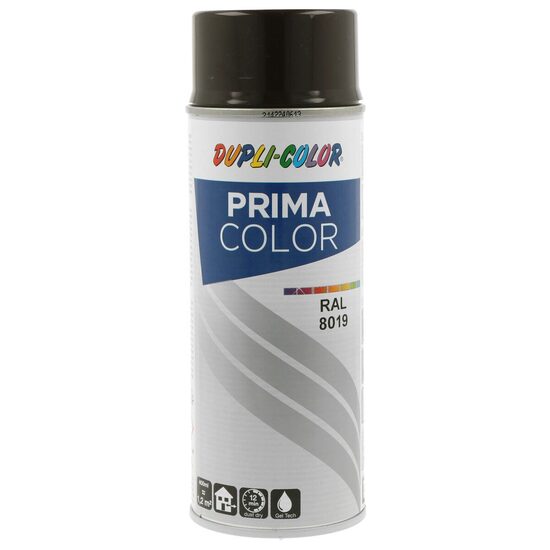 Vopsea spray acrilica DUPLI-COLOR PRIMA COLOR RAL8019 maro gri, 400ml