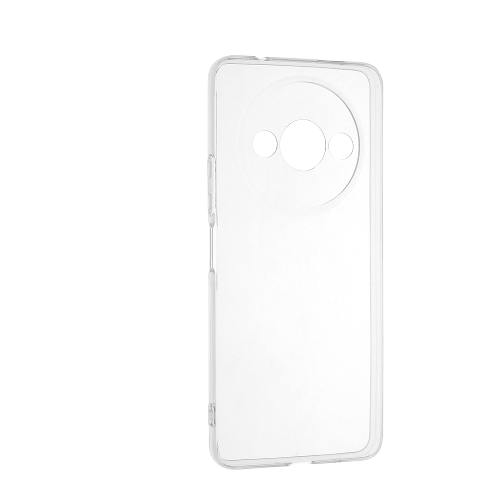 Husa Silicon compatibila Xiaomi Redmi A3, Pastreaza Originalitatea, Transparent