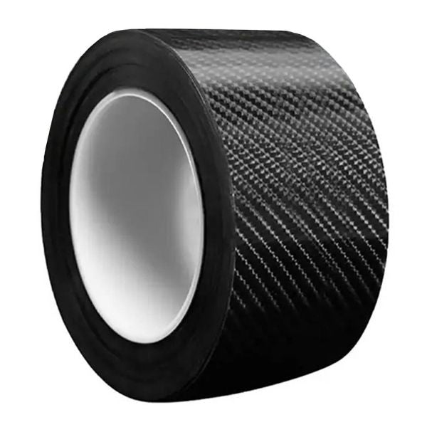 Banda Adeziva Carbon pentru Protectie si Tuning, Interior sau Exterior Auto, 5x500cm - Negru