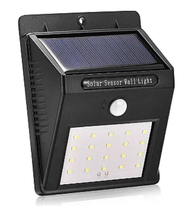 Set 4 Lampi Solare BRIGHT 30 LED cu senzor de miscare si lumina 1 mod ILUMINARE