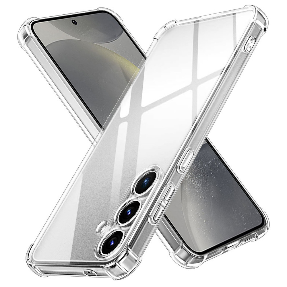 Husa pentru Samsung Galaxy S24 - Techsuit Shockproof Clear Silicone - Transparent