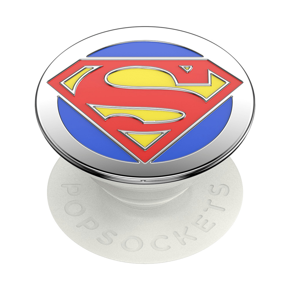 Suport Stand Adeziv Popsocket PopGrip Premium pentru telefon Enamel Superman
