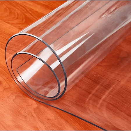 Fata de masa transparenta din silicon, 200x100 cm, grosime 1.2 mm, aspect ca de sticla