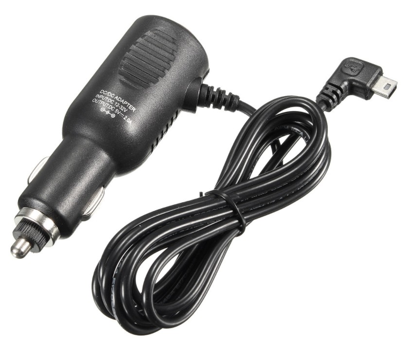 Incarcator Bricheta Auto Universal Mufa Mini USB 5V 2A cu LED 3.4M Cablu Lungime