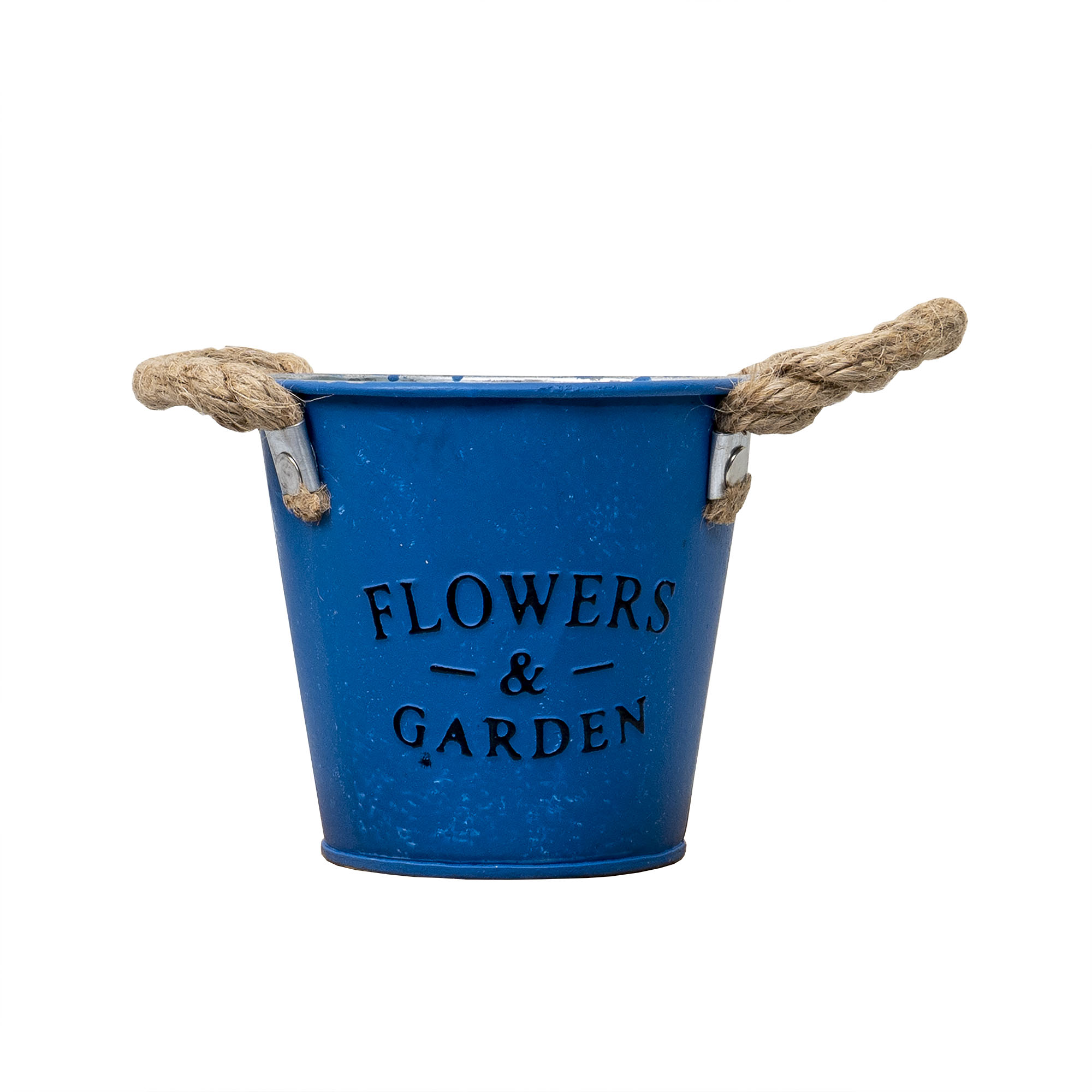 buchete de flori cu la mulți ani Ghiveci model galetusa pentru buchete, 11x10cm, albastru Z-TOOLS / ZTS 8064_1